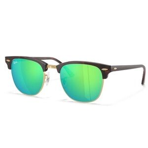 Ray-Ban RB 3016 Clubmaster Flash Lenses Sunglasses - New
